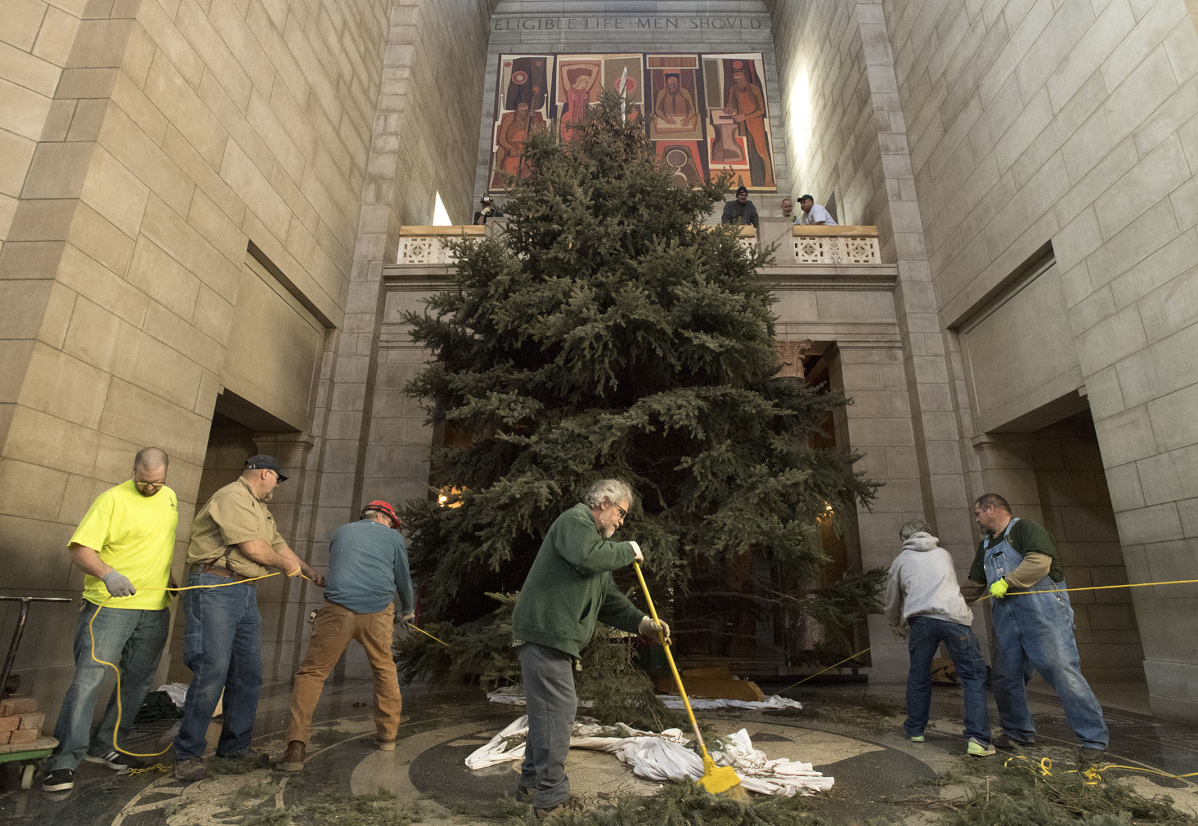 Capitol Christmas tree